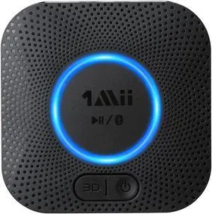 [Upgraded] B06 Plus Bluetooth Receiver HiFi Wireless Audio Adapter Bluetooth 5.3 Receiver with 3D Surround aptX HD aptX Adaptive for Home Music Streaming Stereo System