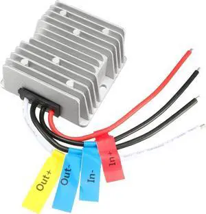 uxcell DC12V/24V to DC 5V 30A 150W Waterproof Power Supply Module Voltage Converter Regulator Transformer