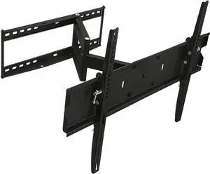 Mount-It! Full Motion TV Wall Mount with 17.3" Extending Swivel Arm | VESA Compatible 400x400 and 600x400, Fits 32 35 40 45 50 55 60 65 Inch | 110 Lbs Capacity