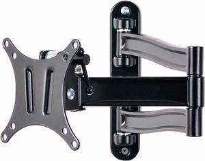VideoSecu TV Wall Mount Articulating Arm Tilt Swivel Bracket for Most 19-39" TV Monitor Display VESA 100X100 75X75 up to 33LBS ML15B A28