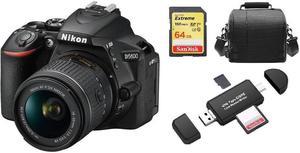 NIKON D5600 KIT AFP 1855MM F3556G VR  64GB SD card  camera Bag  Memory Card Readerinternational edition