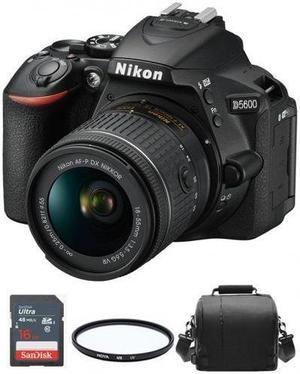 NIKON D5600 KIT AFP 1855MM F3556G VR  Camera Bag  16gb SD card  HOYA UX UV 55mm Filterinternational edition