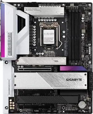 Gigabyte Z590 VISION G Intel LGA 1200 Z590 ATX M.2 Desktop Motherboard A