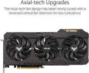 ASUS GeForce RTX 3080 Ti TUF GAMING OC 12GB GDDR6X TUF-RTX3080TI-O12G-GAMING Video Graphic Card GPU