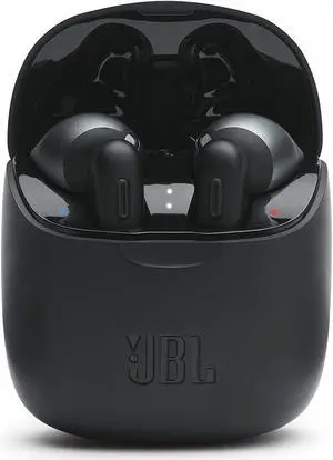 Tune 225TWS True Wireless Earbud Headphones - Pure Bass Sound Bluetooth 25H Battery Dual Connect Native Voice Assistant (Black)