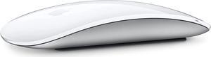 For Apple Magic Mouse: Wireless, Bluetooth, Rechargeable. Works with Mac or iPad; Multi-Touch Surface - White