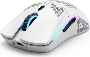 Glorious Model O Wireless Gaming Mouse  RGB 69g Lightweight Wireless Gaming Mouse Matte White