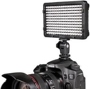 TOLIFO PT-176S LED Camera Video Light Bi-color Temperature Adjustable Photography for DSLR Camera