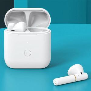 T8 TWS Wireless Earbuds bluetooth 5.0 Earphone Semi-in-ear HiFi Stereo ENC Noise Reduction Touch Control Type-C Headphone with Mic White