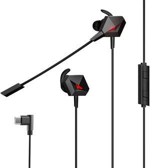 TAIDU THS108C1 Gaming Earphones Wired Earbuds In-Ear Headphone with Mic for Computer PC Xbox PS4 Gamer