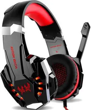 EACH G9000 PUBG Headphones Luminous Headset Internet Café EarPhones 3.5 Quadrupole Mobile Phone Headset PS4,XBOX ONE