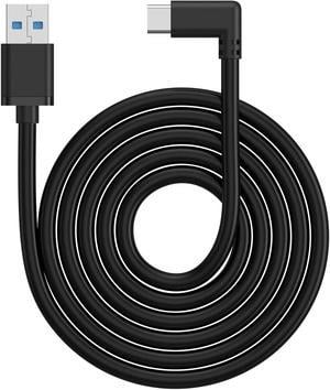 13ft (4M) Oculus Quest Link Cable, USB C Cable 13FT, 90 Degree Angled High Speed Data Transfer & Fast Charging Cable Compatible for Oculus Quest and Gaming PC