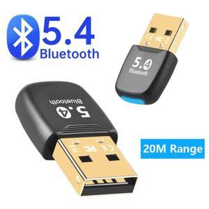 thumbnail image 2 of SZMDLX USB Bluetooth 5.3 Transmitter Receiver 3 In 1, HiFi Wireless Audio Adapter, 3.5mm Bluetooth Auxiliary Adapter For Car TV Headset PC Home Stereo 2 of 12