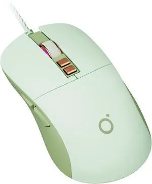 SMA G309 Wired Gaming Mouse, 7-Button Ergonomic Computer Corded USB Mouse with 2400 DPI, 4 Adjustment Levels DPI, Optical Office USB Mice with 5FT Cord for Laptop, PC, Desktop - Green SMA G309 Wired Gaming Mouse, 7-Button Ergonomic Computer Corded USB Mouse with 2400 DPI, 4 Adjustment Levels DPI, Optical Office USB Mice with 5FT Cord for Laptop, PC, Desktop - Green