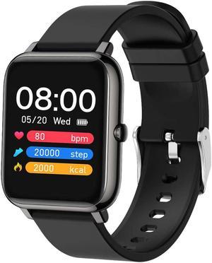 Smart Watch, Fitness Tracker with Blood Oxygen, Blood Pressure, Heart Rate Monitor, IP67 waterproof Smartwatch Fitness Watch Smart Watch for Men Women for Android iOS