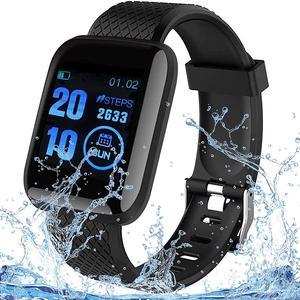 Fitness Tracker, IP67 Waterproof 1.3" Touch Screen Heart Rate Monitor Watch Kids Activity Trackers Smart Watch for Women Men Boy Girl Sleep Monitor Step Counter Calorie Counter for Android iOS