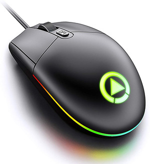Mouse Wireless Bluetooth 5.4 Ricaricabile – Silenzioso, Con LED RGB, 3 Livelli DPI E Peso 67 G, Per PC E Laptop (bianco)