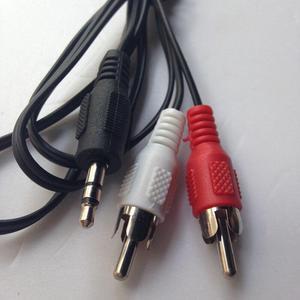 1m/3.3ft Length 2 RCA to 3.5 Jack Audio Cable 3.5mm 2RCA AUX Cables for Speakers DVD TV Double Dual 2 RCA Male Auxiliary Cable