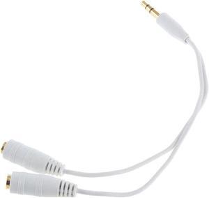 1 into 2 3.5mm Earphone Y Splitter Cable Jack Male to Double Female Adapter Headphone Extension Cable For Computer Phone Speaker