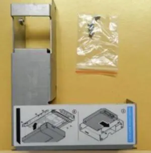 2.5" TO 3.5" HDD bracket HDD tray caddy for DELL R710 R720 R730 R530 R430 R420 R510 T620 9W8C4 converter adapter with screws