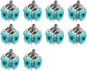 10 Pack 3D Joystick Axis Analog Sensor Analog Module Replacement for One Game Console Controller 10 Pack 3D Joystick Axis Analog Sensor Analog Module Replacement for One Game Console Controller
