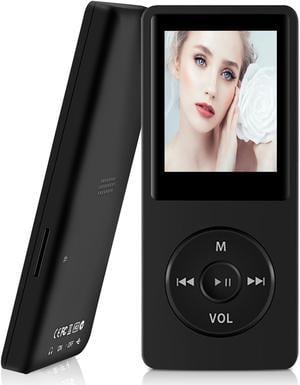 MP3 Player, Aigital Portable Music Player with 32GB Memory Card, Hi-Fi Lossless Audio Player with Build-in Speaker/FM Radio/Recording/E-Book, Supports up to 128GB (Earphones Included)