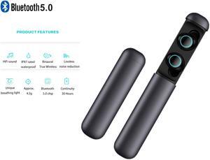 Bluetooth 5.0 Headset with Battery Charger Wireless In-Ear Ture Wireless Earphone Mini Capsule New Noise Reduction earbuds