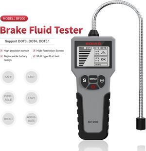 TROPRO Brake Fluid Tester, High Precision Car Brake Fluid Detector, Hydraulic Fluid/Liquid/Oil Moisture Analyzer with LCD Screen Audible Alarm DOT3 DOT4 DOT5.1 Tester