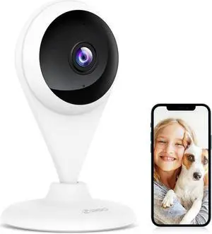 360 AC1C Pro Indoor Security Camera, 1080P Home Camera with [Advanced AI Algorithms], Human and Motion Detection, Color Night Vision, Activity Zones, 2-Way Audio, Cloud and Local Storage,5G Not Compat