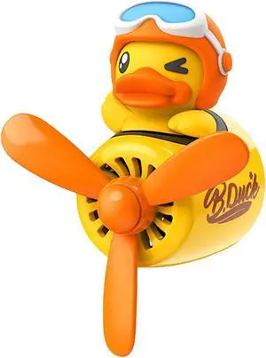 Air Freshener Perfume Little Duck Pilot Automobile Interior Perfume Clip Car Diffuser Solid Aromatherapy Vent Freshener Car Interior Accessories Fragrance Ornament