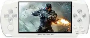 4.3 inch 8GB Handheld Game Console Built in 1500 Games for Multiple simulators x6 Retro Video Game Console mp3/mp4/Ebook TV Out Portable Game Player Device White 4.3 inch 8GB Handheld Game Console Built in 1500 Games for Multiple simulators x6 Retro Video Game Console mp3/mp4/Ebook TV Out Portable Game Player Device White