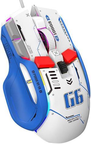 RGB Gaming Mouse Backlit Wired Ergonomic 10 Button Programmable Mouse ,UP to 12800 DPI, RGB,10 Programmable Buttons