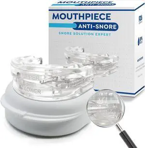 Anti Snoring Device, Men/Women Mouth Guard Sleep Apnea Dental Lab Approved Stop snoring(1pcs)