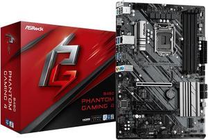 ASRock B460 Phantom Gaming 4 LGA 1200 Intel B460 ATX Intel Motherboard