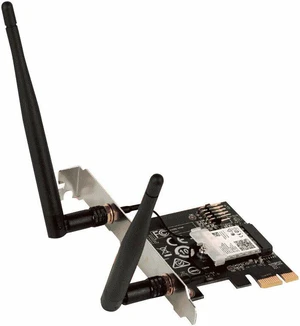 MSI Dual Band AC WiFi Bluetooth 4.2 Long Range Wireless PCIe Network Adapter Card (AC905C) MSI Dual Band AC WiFi Bluetooth 4.2 Long Range Wireless PCIe Network Adapter Card (AC905C)