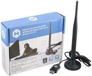 Hiro Network H50355 AC1200 Dual-Band 802.11ac 5G 867Mbps WiFi USB Network Adapter