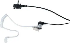 Covert Acoustic Tube Bodyguard Earpiece Headset with Mic for Yaesu Vertex Radio VX-231,VX-351