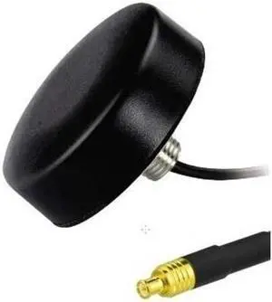 MASWELL GPS Active Antenna Cylinder Screw Mount with Center Frequency 1575.42±3MHz MCX connector Antenna