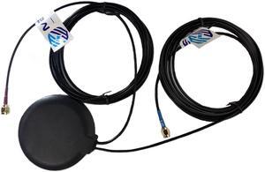 2 Combo Antenna 4G LTE and GPS Magnet 700MHz included