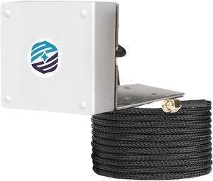 Maswell Cellular Antenna 700MHz-6000Mhz 5G 4G WiFi6 Screw And 3M Adhesive Mount UV Stabilized IP67