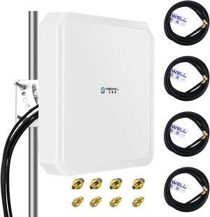 Maswell 5G WiFi 6E 4X4 MIMO Panel Antenna 600-8000MHz