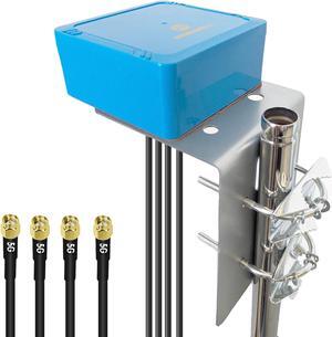 Maswell 4X4 5G MIMO Antenna Screw and Adhesive Mount L Bracket Mount Version