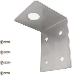 Maswell L Bracket Antenna Mount Stainless Steel Bracket M12 spirally mounts for Cellular Trucker Tail Camera Antenna Outdoor Waterproof