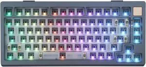 KiiBOOM Moonshadow 81, 75% Hot-swappable Aluminum VIA/QMK Barebones Gaming Keyboard DIY Kit KiiBOOM Moonshadow 81, 75% Hot-swappable Aluminum VIA/QMK Barebones Gaming Keyboard DIY Kit