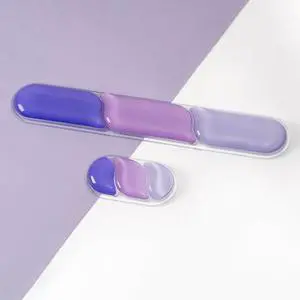 EPOMAKER CloudGel Wrist Rest for Keyboard and Mouse, 2 Pieces Silicone Wrist Support, Anti-Slip Rubber Bottom, Ergonomic Design, Suitable for Office/Computer/Laptop/Gaming (Purple) EPOMAKER CloudGel Wrist Rest for Keyboard and Mouse, 2 Pieces Silicone Wrist Support, Anti-Slip Rubber Bottom, Ergonomic Design, Suitable for Office/Computer/Laptop/Gaming (Purple)