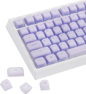 EPOMAKER AegisSil Keycap Set, Silicone Material, Cherry Profile, 113 Keys, 65%/75%/Full Size, Custom Keyboard Keycaps Set for Cherry MX, Kailh, Outemu, Gateron Mechanical Gaming Keyboard (Purple) EPOMAKER AegisSil Keycap Set, Silicone Material, Cherry Profile, 113 Keys, 65%/75%/Full Size, Custom Keyboard Keycaps Set for Cherry MX, Kailh, Outemu, Gateron Mechanical Gaming Keyboard (Purple)