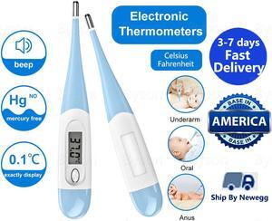 Fahrenheit Celsius switch Digital LCD Thermometer Soft Type Electronic Baby Adult Mouth Home Fever Measure