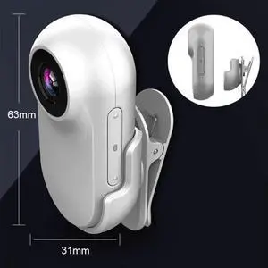 PX10 HD 1080P Thumb Action Camera Anti-shake Video Driving Recorder Riding Pocket Body Camera with Magnetic Back Clip Sports Cam