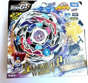 Takara Tomy Beyblade Metal Battle Fusion Top BBG26 ZERO G SAMURAI PEGASIS W105R2F with CONPACT LAUNCHER
