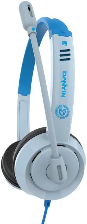 3.5mm Headset With Microphone, Noise Cancelling Mic, Head-Mounted Children's Learning Headset Headset Wire Control With Microphone